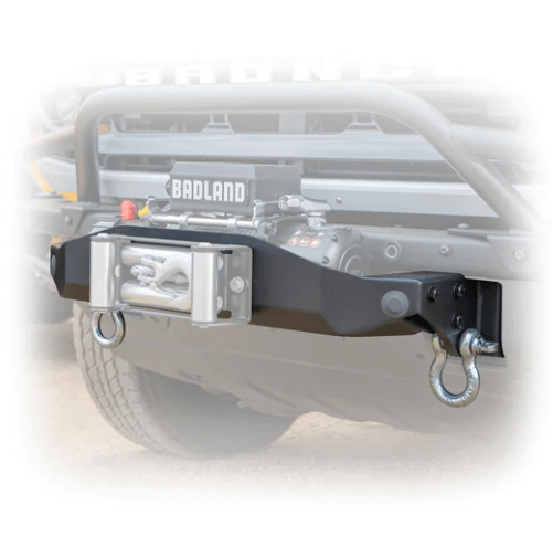 Turn Offroad Winch Plate (2021-2025 Ford Bronco with OE Modular Bumper) - EAW-M1