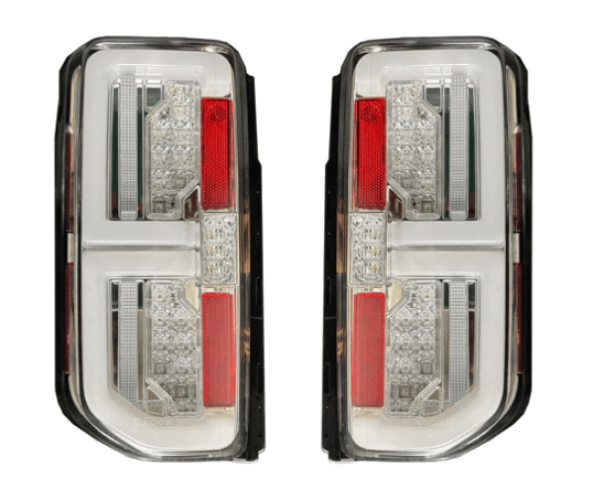 Recon OLED Tail Lights - Clear Lens (2021-2025 Ford Bronco) - 264279LEDCL