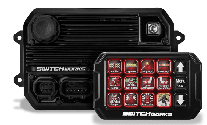 SSV Works Alpha12 Digital Smart Switcher with 12 Outputs - 3 FT Cable - 230-SW-E12-3