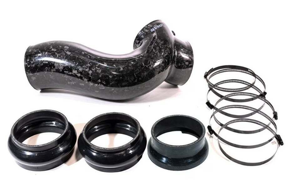 VMP Forged Carbon Fiber Intake Kit for Stage 1 VMP / Whipple Supercharged (2024-2026 Mustang GT) - VMP-INA079