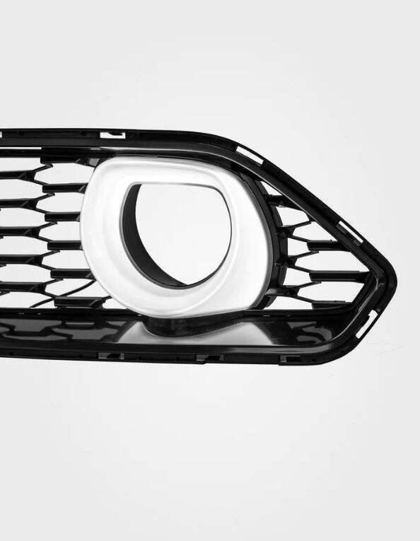 Triple Seven Upper Grille w/ Halo LED Lights - 777 GT500 Bumper (2015-2017 Mustang GT/EcoBoost/V6) - 777-15GT500HALO