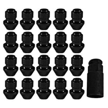 Gorilla Black Locking Factory Bulge Lug Nut Set and Key (Set of 20)