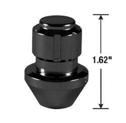 Gorilla Black Locking Factory Bulge Lug Nut Set and Key (Set of 20)