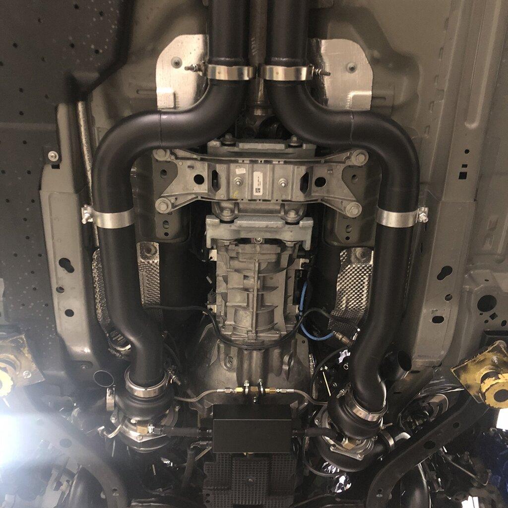 Hellion Sleeper - Complete Emissions Tested Twin Turbo System (2016-2020 Mustang Shelby GT350) - HT-1045E
