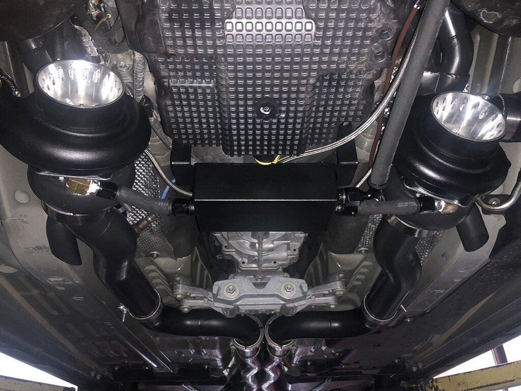 Hellion Sleeper - Complete Emissions Tested Twin Turbo System (2016-2020 Mustang Shelby GT350) - HT-1045E