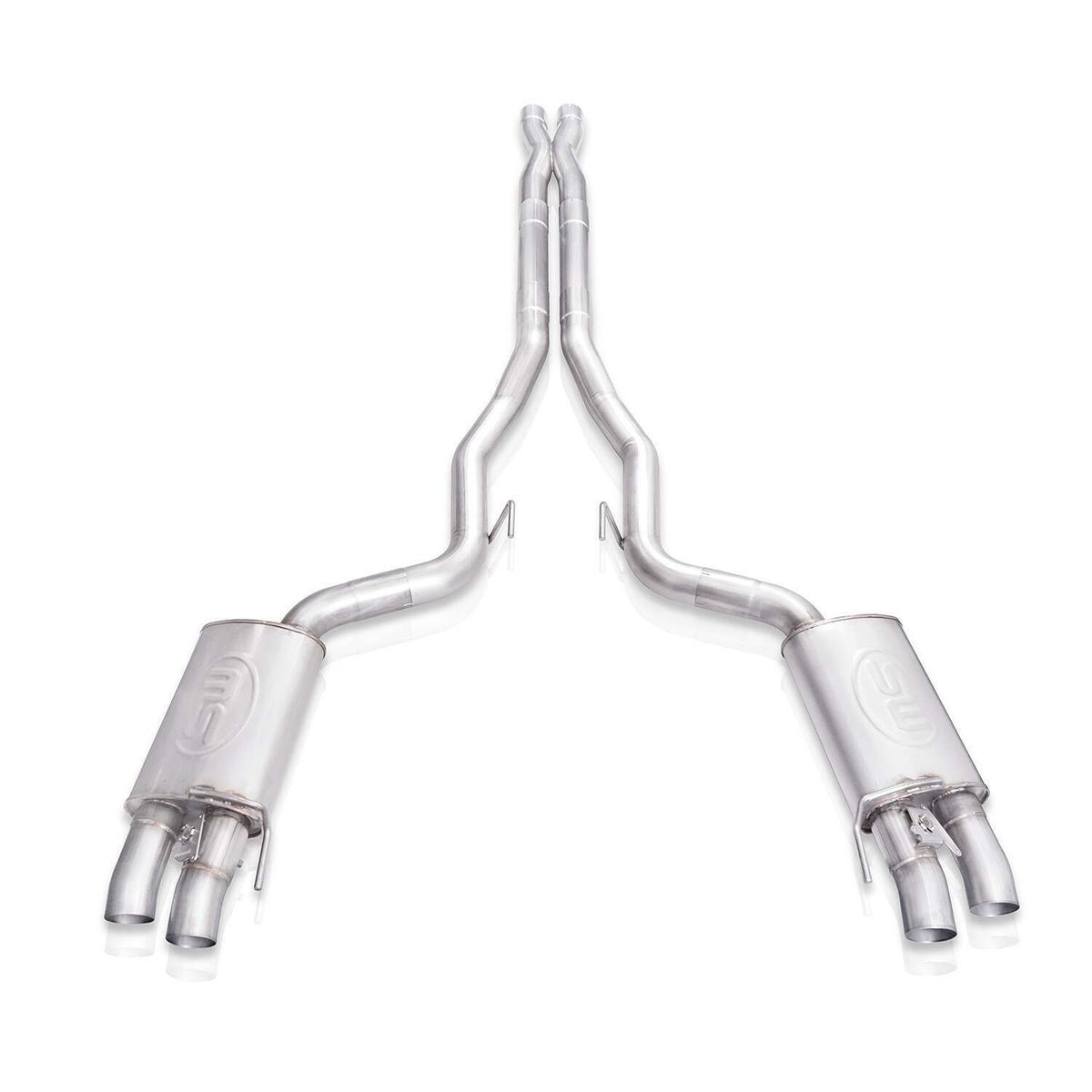 Stainless Works GT350CBXPCR Redline Catback X-Pipe Exhaust Performance Connect with Active Valves (Ford GT350 & GT350R 2015-20)