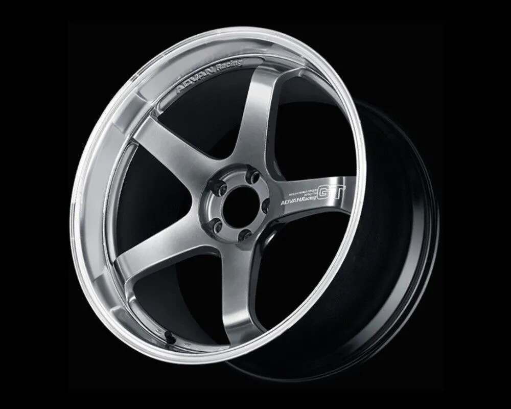 ADVAN RACING GT PV 19X9.5 +50 5-114.3 MACHINING & HYPER PLATINUM BLACK - YAQ9J50EPBP