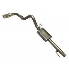 SPD Performance GX Series Single Exit 304SS Cat Back Exhaust Kit (2021-2025 F150 2.7L 3.5L Ecoboost & 5.0L) - GXF21SS