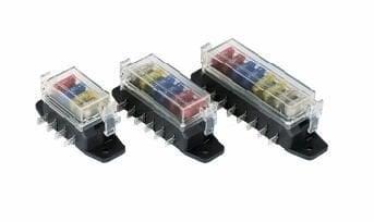 Hella 6-Way Lateral Single Fuse Box - H84960091