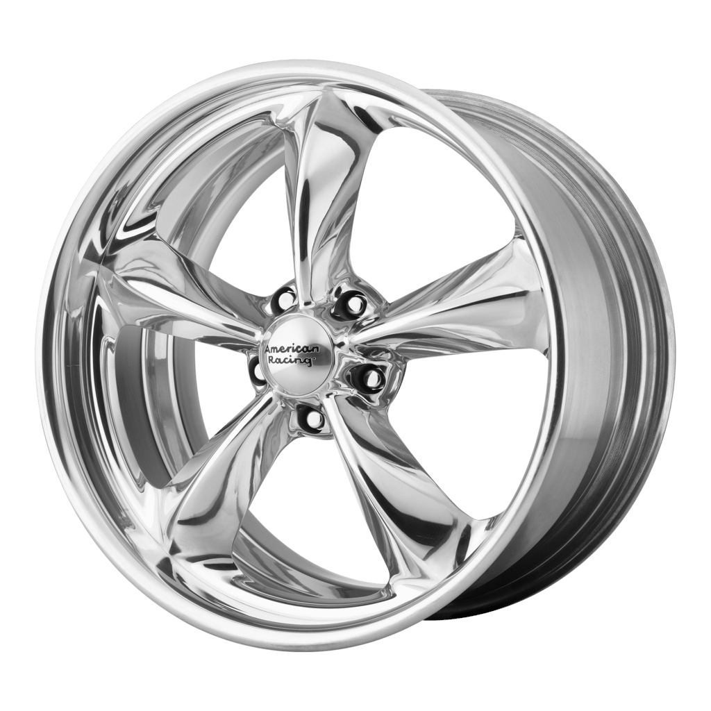 American Racing Wheels VN425 Torq Thrust Sl 17X8 in Two-Piece Polished - 5X4.5 Bolt, 0 Offset - VN4257806545