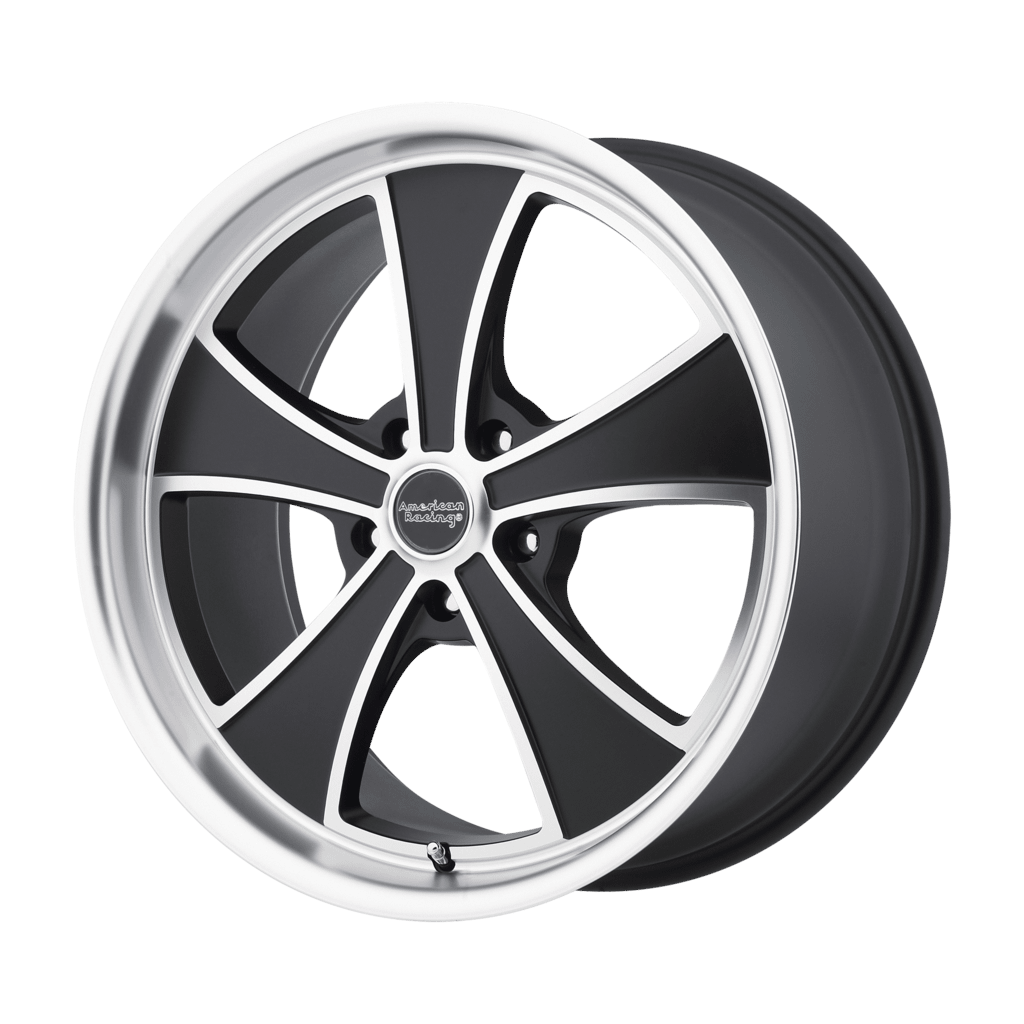 American Racing Wheels VN807 Mach 5 20X10 in Satin Black Machined - 5X120 Bolt, 38 Offset - VN80721049738