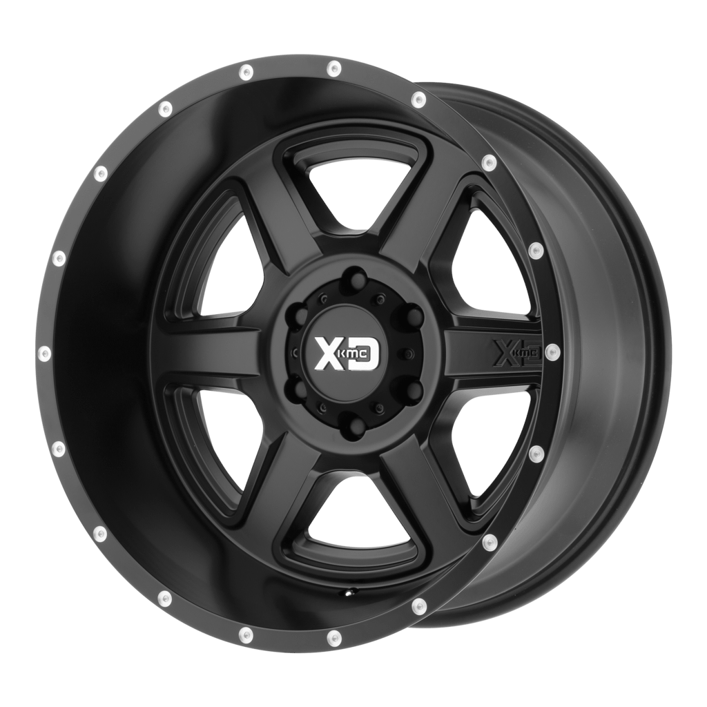 XD Wheels XD832 Fusion 20X10 in Satin Black - 5X150 Bolt, -24 Offset - XD83221058724N