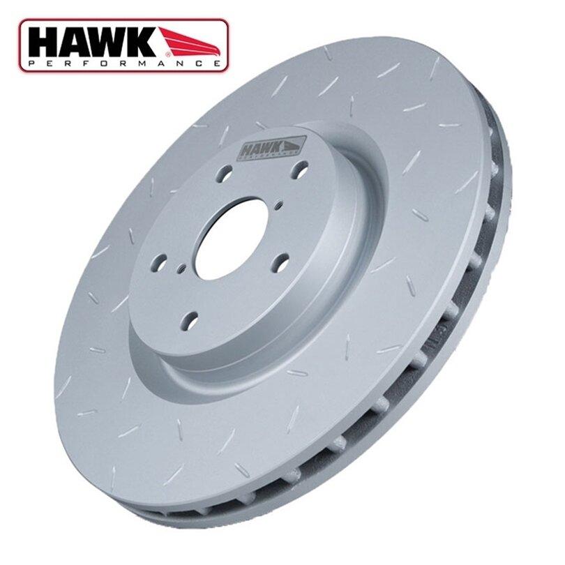 Hawk Mustang GT Quiet Slot Rotor (Front Single Rotor)
