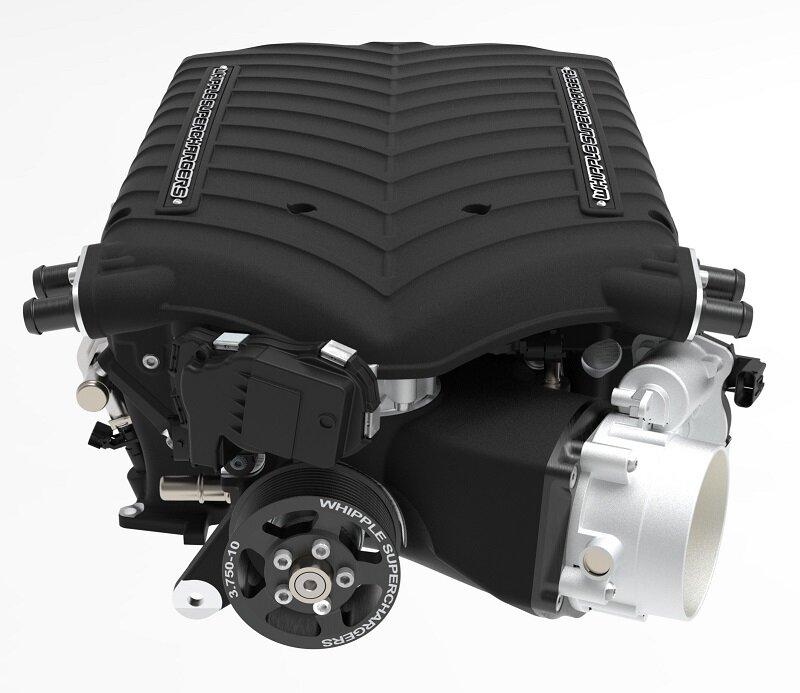 Whipple Superchargers Stage 1 Gen 5x 3.0L Competition Supercharger Kit - No Flash Tool (2018-2024 Dodge Durango Hellcat / Jeep Trackhawk 6.2L) - WK-3510-S1-30-NFT