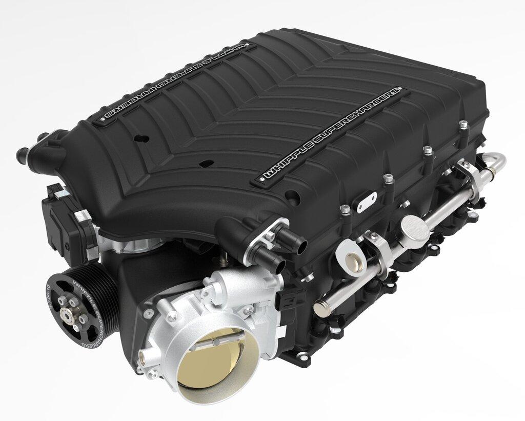 Whipple Superchargers Stage 2 Gen 6 3.8L Competition Supercharger Kit - No Flash Tool (2015-2024 Dodge Charger / Challenger Hellcat & Demon) - WK-3500-S2-38-NFT