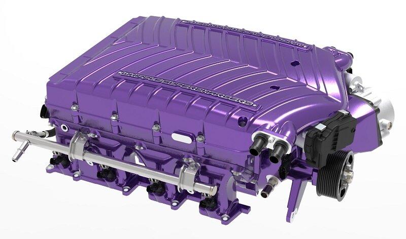 Whipple Superchargers Stage 2 Gen 6 3.8L Competition Supercharger Kit - No Flash Tool (2015-2024 Dodge Charger / Challenger Hellcat & Demon) - WK-3500-S2-38-NFT