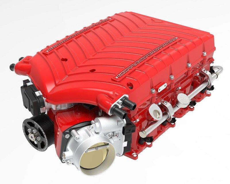 Whipple Superchargers Stage 2 Gen 6 3.8L Competition Supercharger Kit - No Flash Tool (2015-2024 Dodge Charger / Challenger Hellcat & Demon) - WK-3500-S2-38-NFT