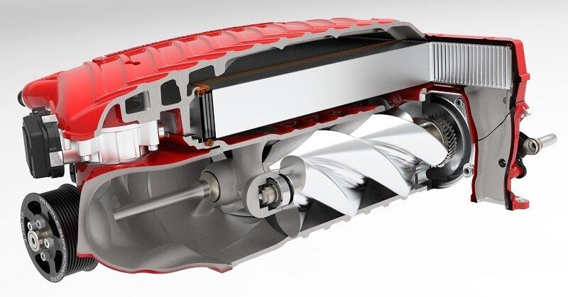 Whipple Superchargers Stage 2 Gen 5x 3.0L Competition Supercharger Kit (2018-2024 Dodge Durango Hellcat / Jeep Trackhawk 6.2L) - WK-3510-S2-30