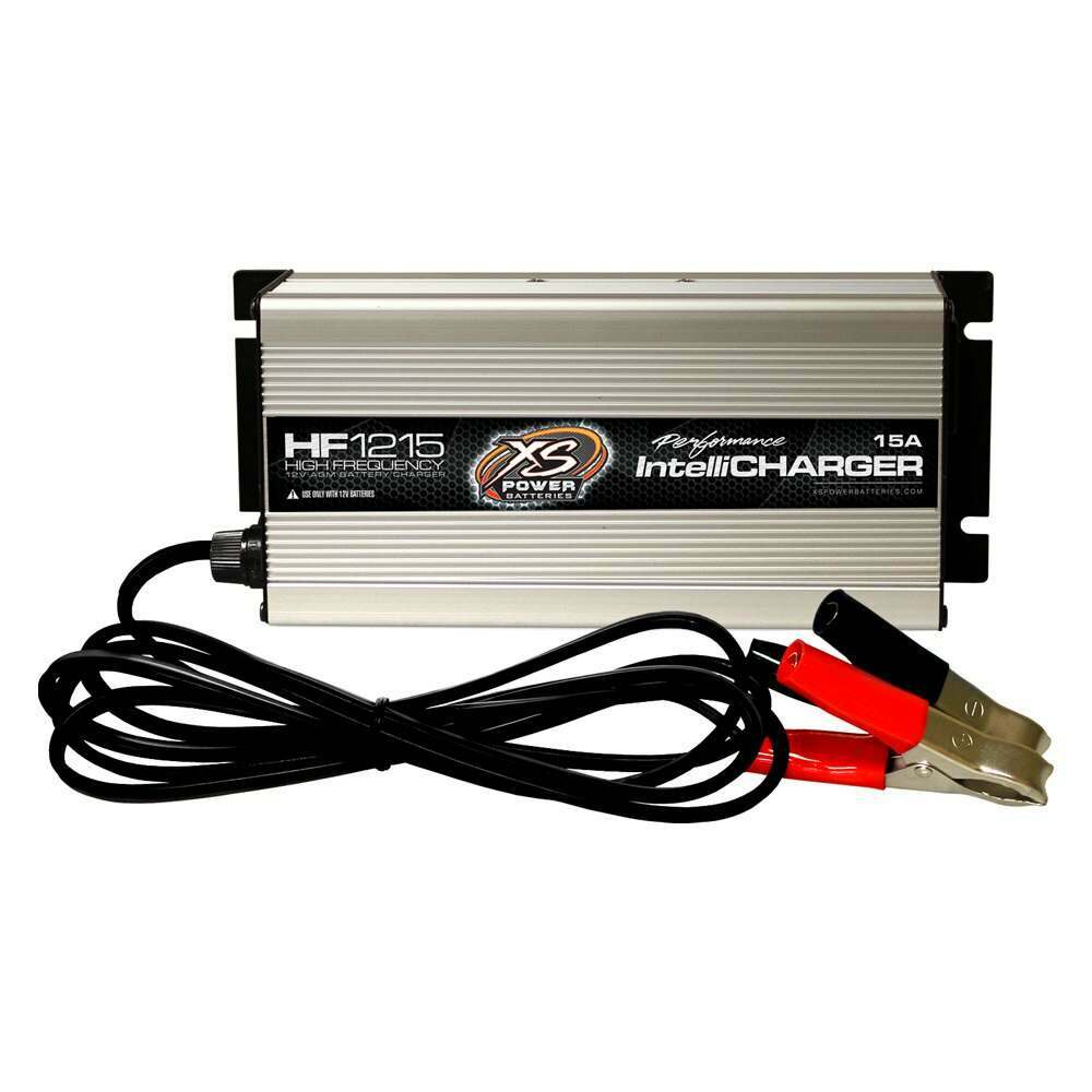 XS Power 12V High Frequency AGM IntelliCharger, 15A - HF1215