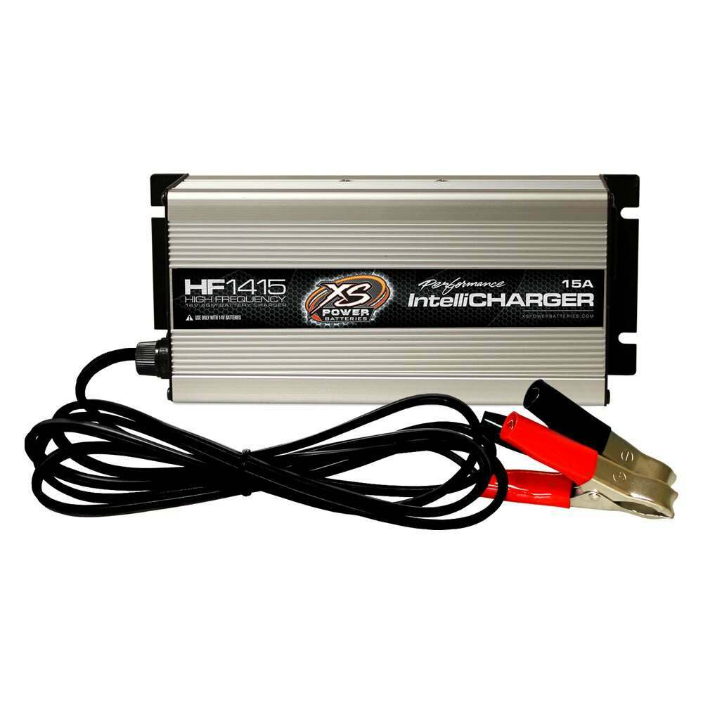 XS Power 14V High Frequency AGM IntelliCharger, 15A - HF1415