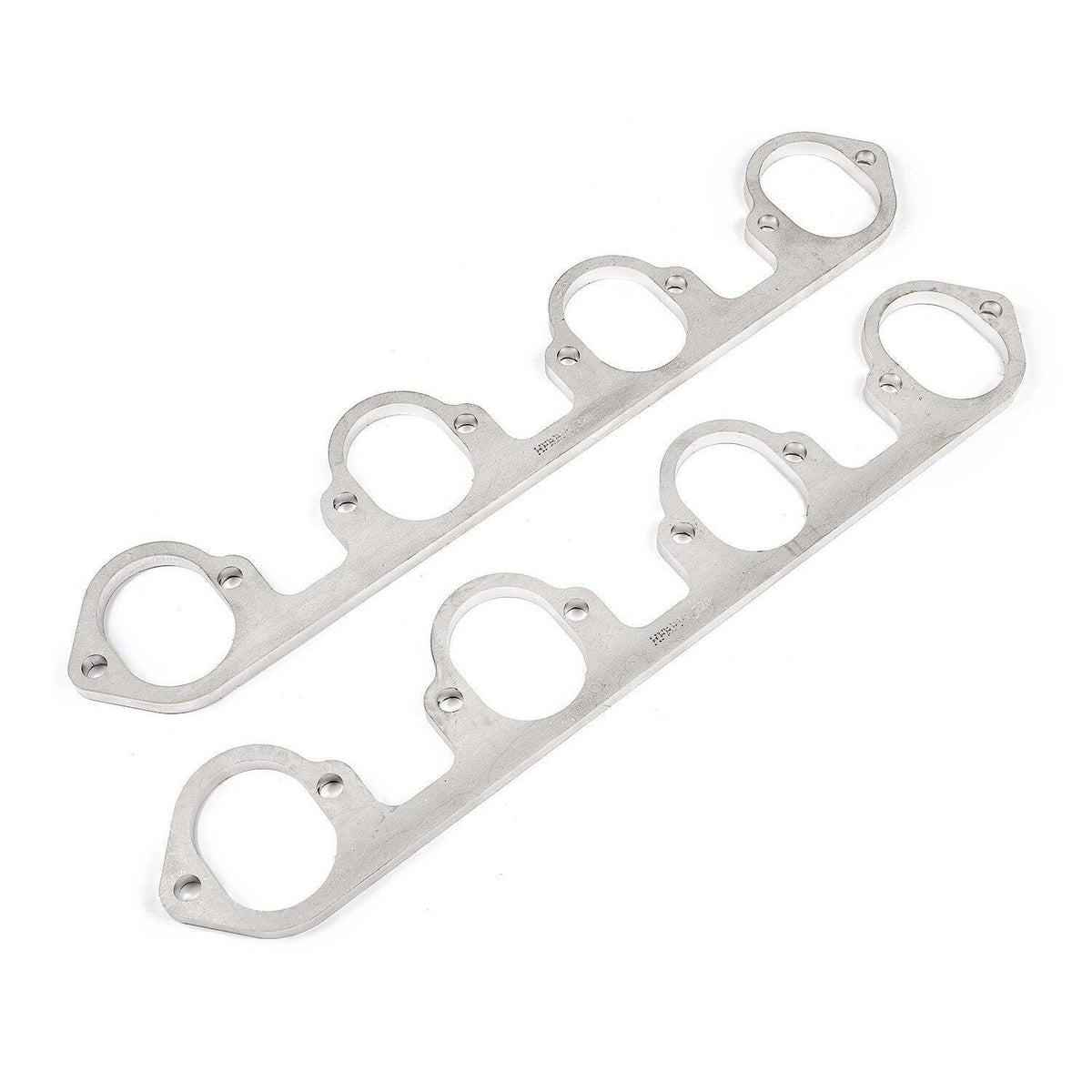 Stainless Works Header Flange BBF 2-1/4" Flat Oval Port - HFBBF1225