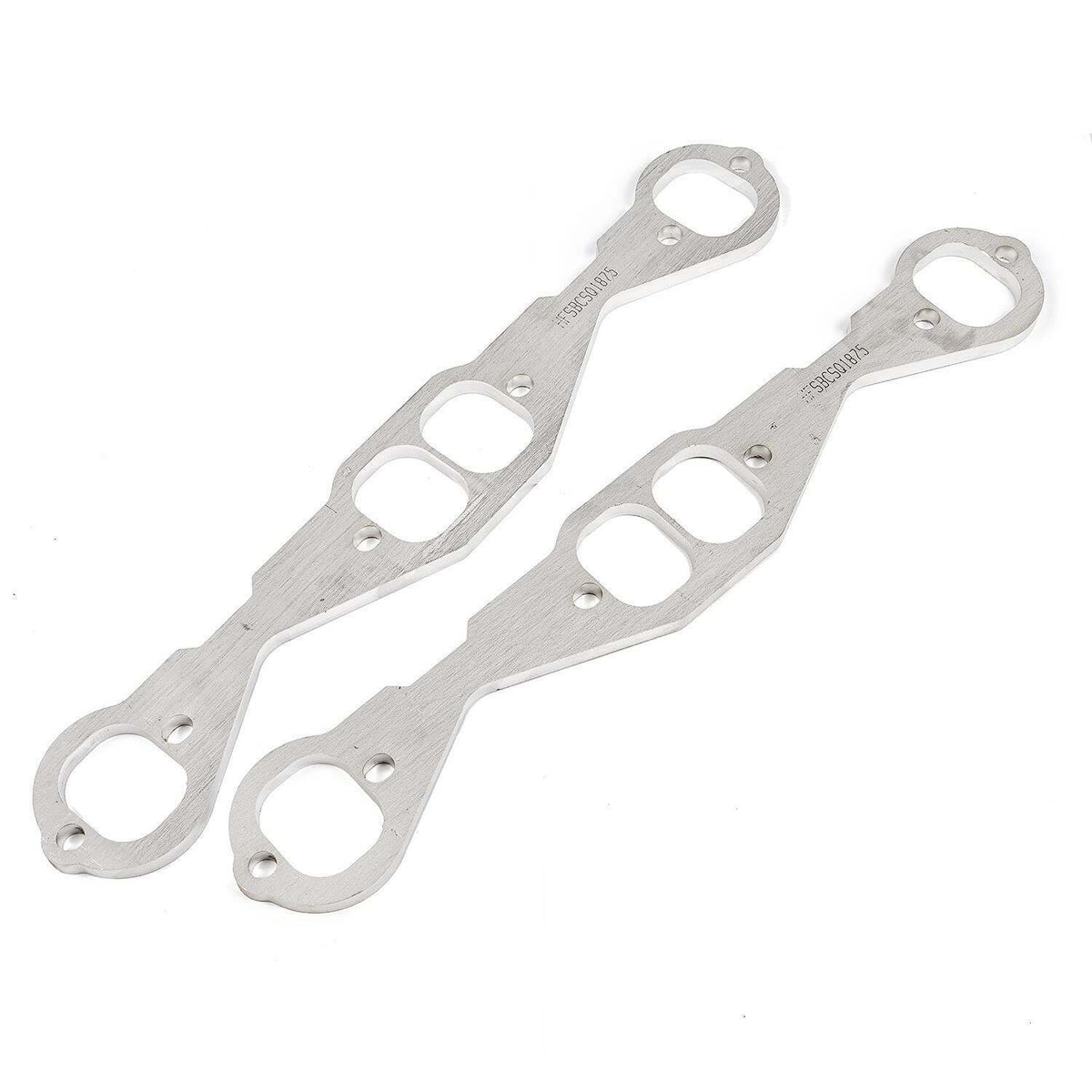 Stainless Works Header Flange SBC 1-7/8" Square Port - HFSBCSQ1875