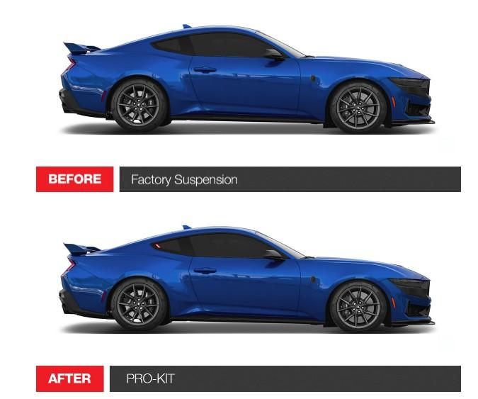 Eibach PRO-KIT Lowering Springs - Set Of 4 Springs (2024+ Mustang GT Performance Pack w/Magneride / Dark Horse) - E10-35-064-02-22