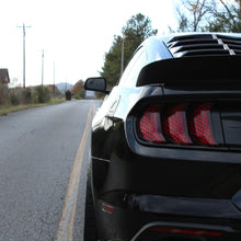 Anchor Room Tail Light Honey Comb Vinyl Overlay - (2018-2023 Mustang) - 18FM_HCT