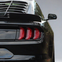 Anchor Room Tail Light Honey Comb Vinyl Overlay - (2018-2023 Mustang) - 18FM_HCT