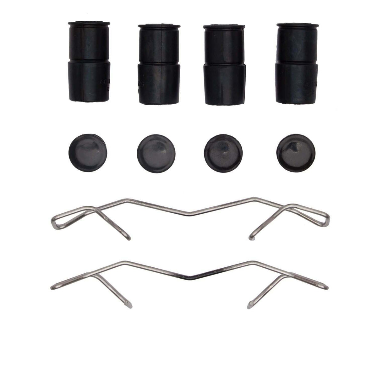 R1 Concepts Disc Brake Hardware Kit (Audi A3 2020-13, S3 2020-14, TT Quattro 2020-16; Cadillac BLS 2008-07; Chevrolet Cobalt 2010-08, Vectra 2008-03; Ford C-Max 2018-13, EcoSport 2021-18, Escape 2021-20 2016-13, Focus 2018-06, Transit 2020-14, Transit Con