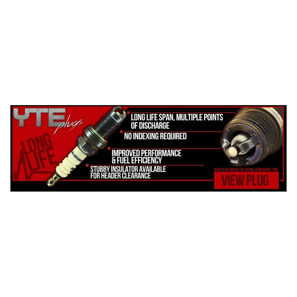 Brisk Yttrium Performance Spark Plug - HOR15YTE-1