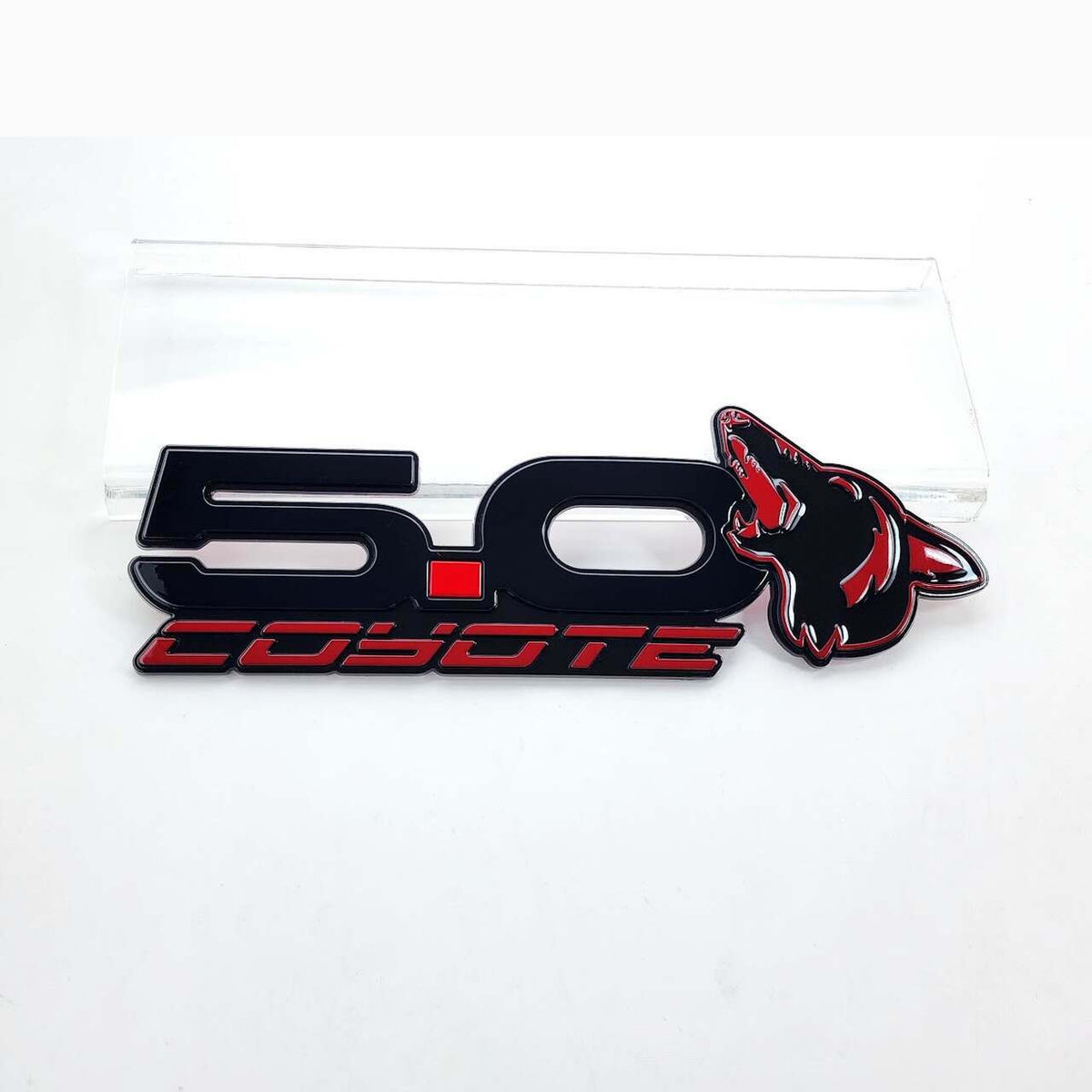 UPR AMP Howling Coyote Head Rear Deck Lid Emblem (2005-2023 Mustang / F-150 - AMP-85101-20
