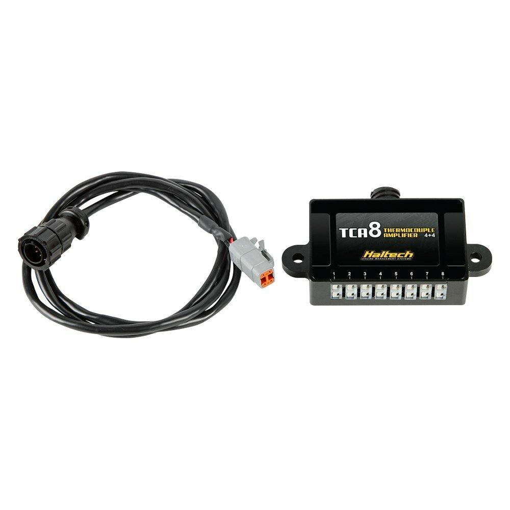 Haltech TCA-8 (4+4) Eight Channel Thermocouple Amplifier Programmed as TCA-4A and TCA-4B - HT-059908