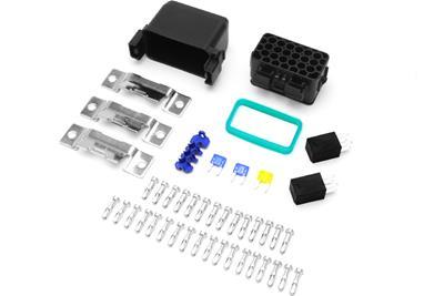 Haltech 3 Circuit Mini Fuse Box With Lid - HT-030105