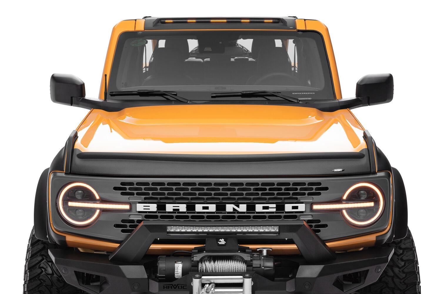 Husky Liners Aerocab Pro Marker Light With Continuous Led; Black (2021-2025 Bronco) - 2825183