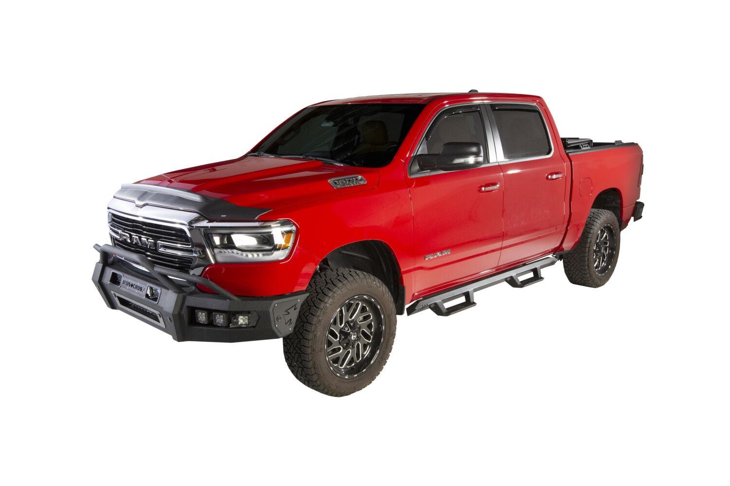Husky Liners Aeroskin Ii Hood Protector; Matte Black Low Profile (2019-2025 Ram 1500) - 2830163
