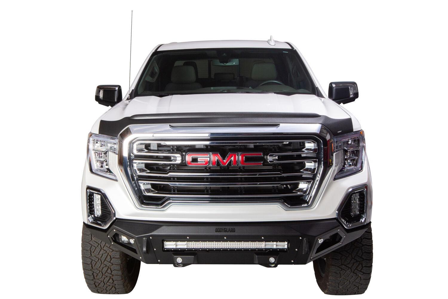 Husky Liners Aeroskin Ii Hood Protector; Matte Black Low Profile (2019-2025 Sierra 1500) - 2830167
