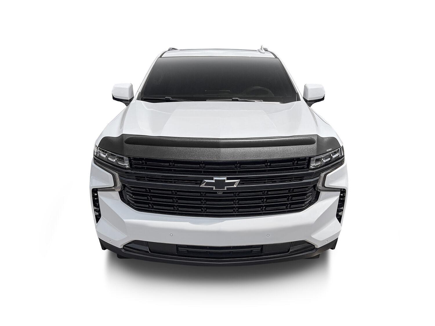 Husky Liners Aeroskin Ii Hood Protector; Matte Black Low Profile (2015-2020 Suburban, Tahoe) - 2830066