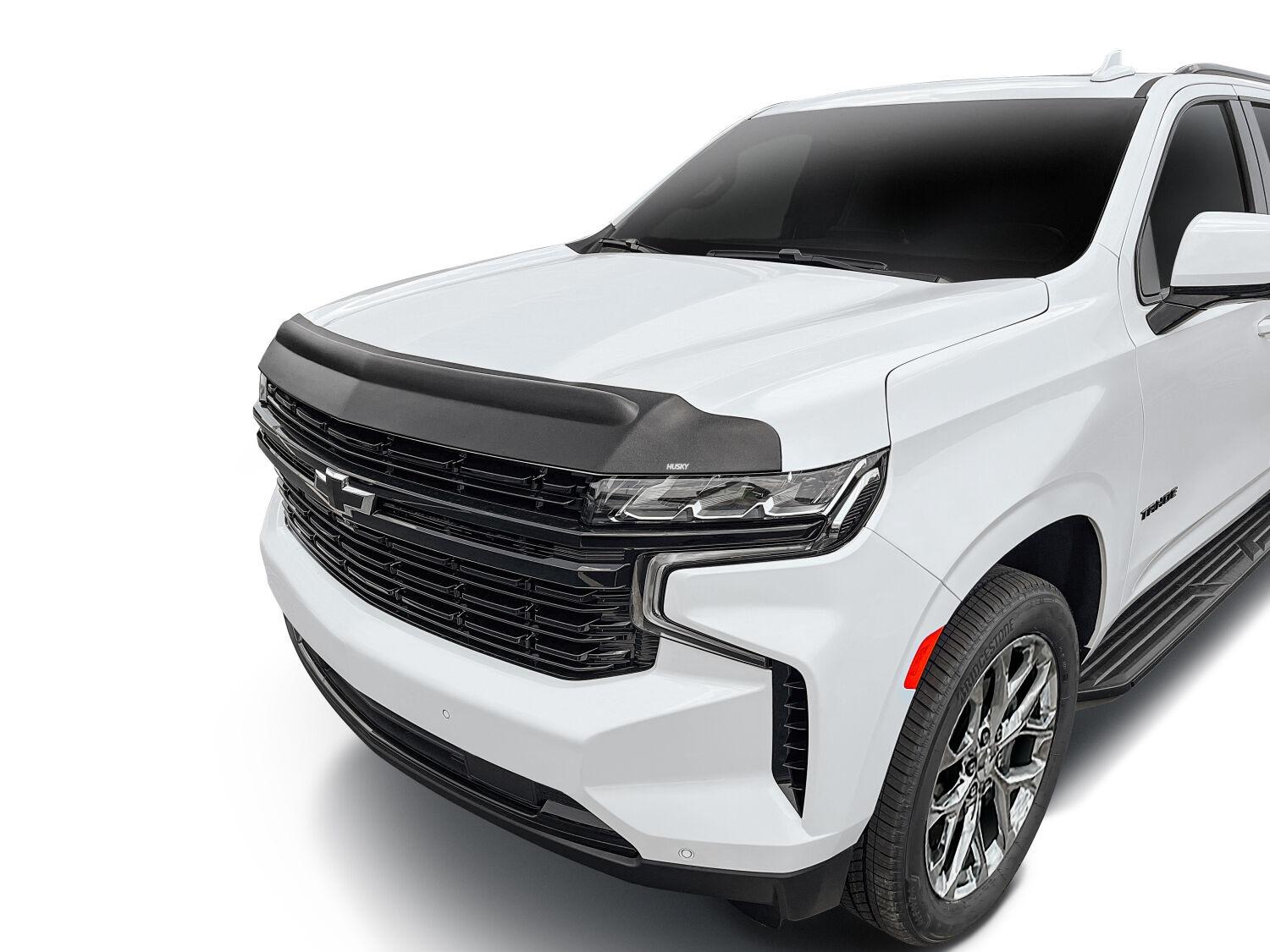 Husky Liners Aeroskin Ii Hood Protector; Matte Black Low Profile (2016-2019 Silverado 1500, Silverado 1500 LD) - 2830123