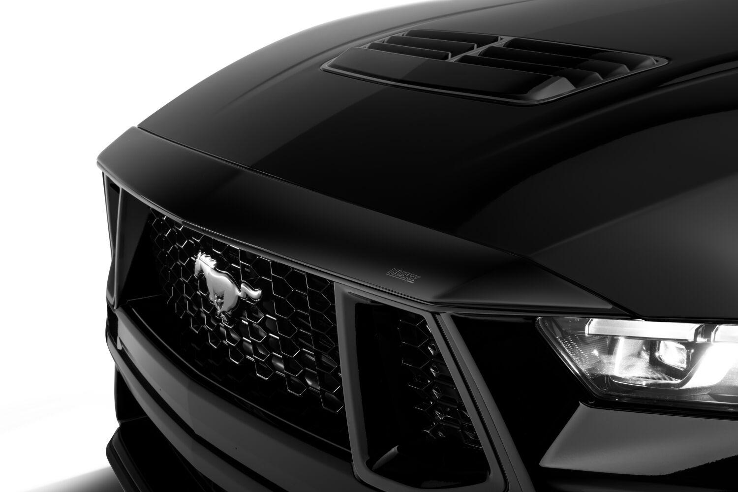 Husky Liners Aeroskin Hood Protector; Smoke (2024-2026 Mustang) - 2842212