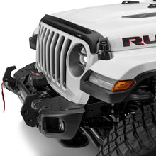 Husky Liners Aeroskin Ii Hood Protector; Matte Black Low Profile (2007-2018 Wrangler, Wrangler JK) - 2830060