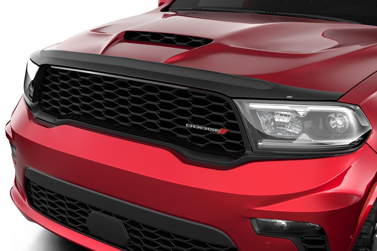 Husky Liners Aeroskin Ii Hood Protector; Matte Black Low Profile (2011-2026 Durango) - 2830038
