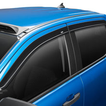 Husky Liners Low Profile Ventvisor Deflector; Smoke; Outside Mount; 4 Pc. (2019-2024 Ranger) - 2854070