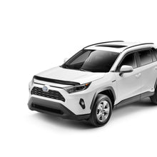 Husky Liners Low Profile Ventvisor Deflector; Smoke With Chrome Trim; Outside Mount; 4 Pc. (2019-2024 RAV4) - 2884056