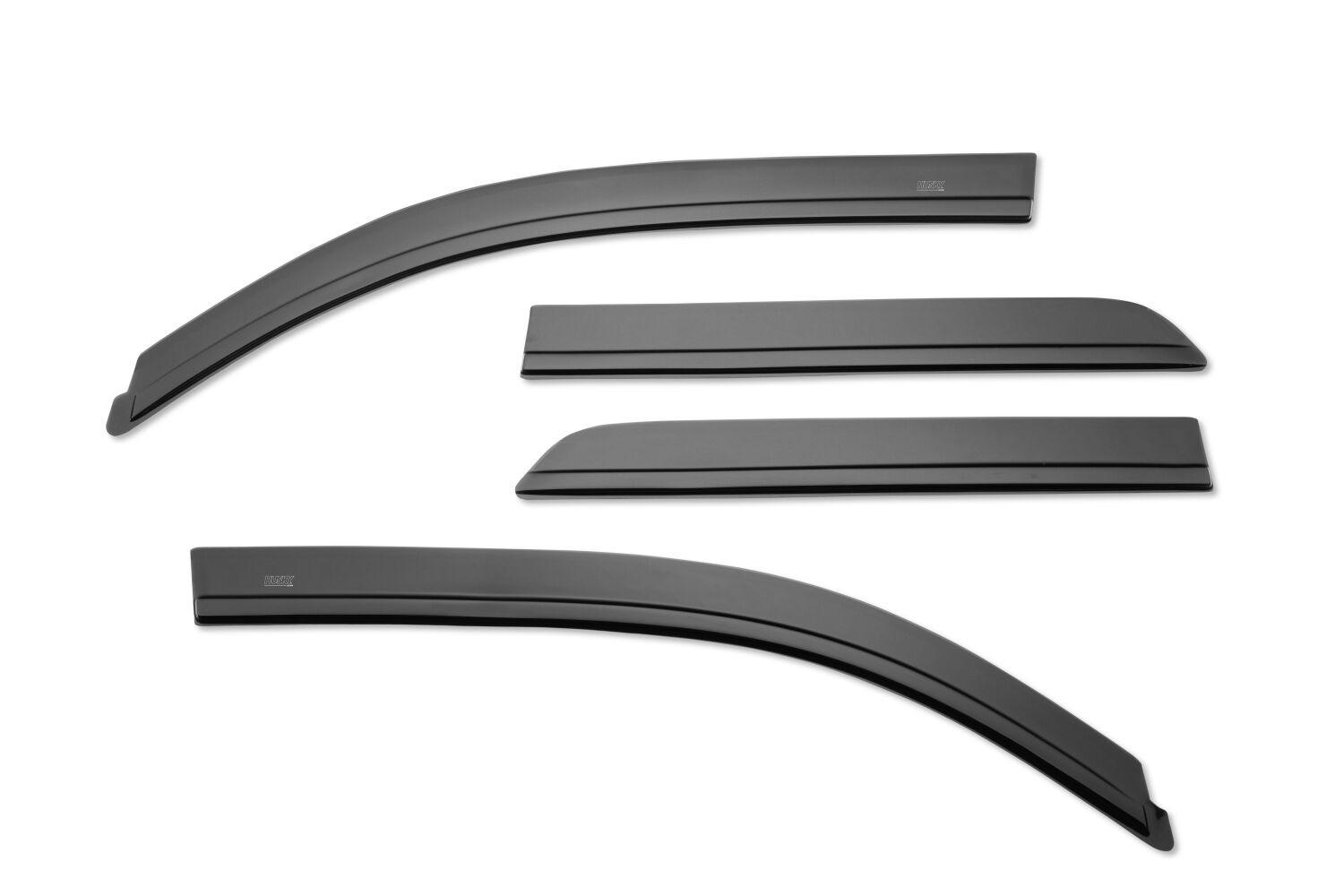 Husky Liners Low Profile Ventvisor Deflector; Smoke; Outside Mount; 4 Pc. (2025 4Runner) - 2854149