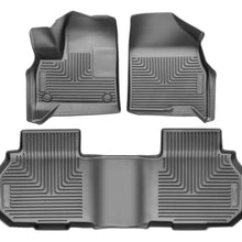 Husky Liners Front &Amp; 2Nd Seat Floor Liners; Front &Amp; 2Nd Seat Floor Liners (2024-2025 Enclave, Traverse, Acadia) - 95321