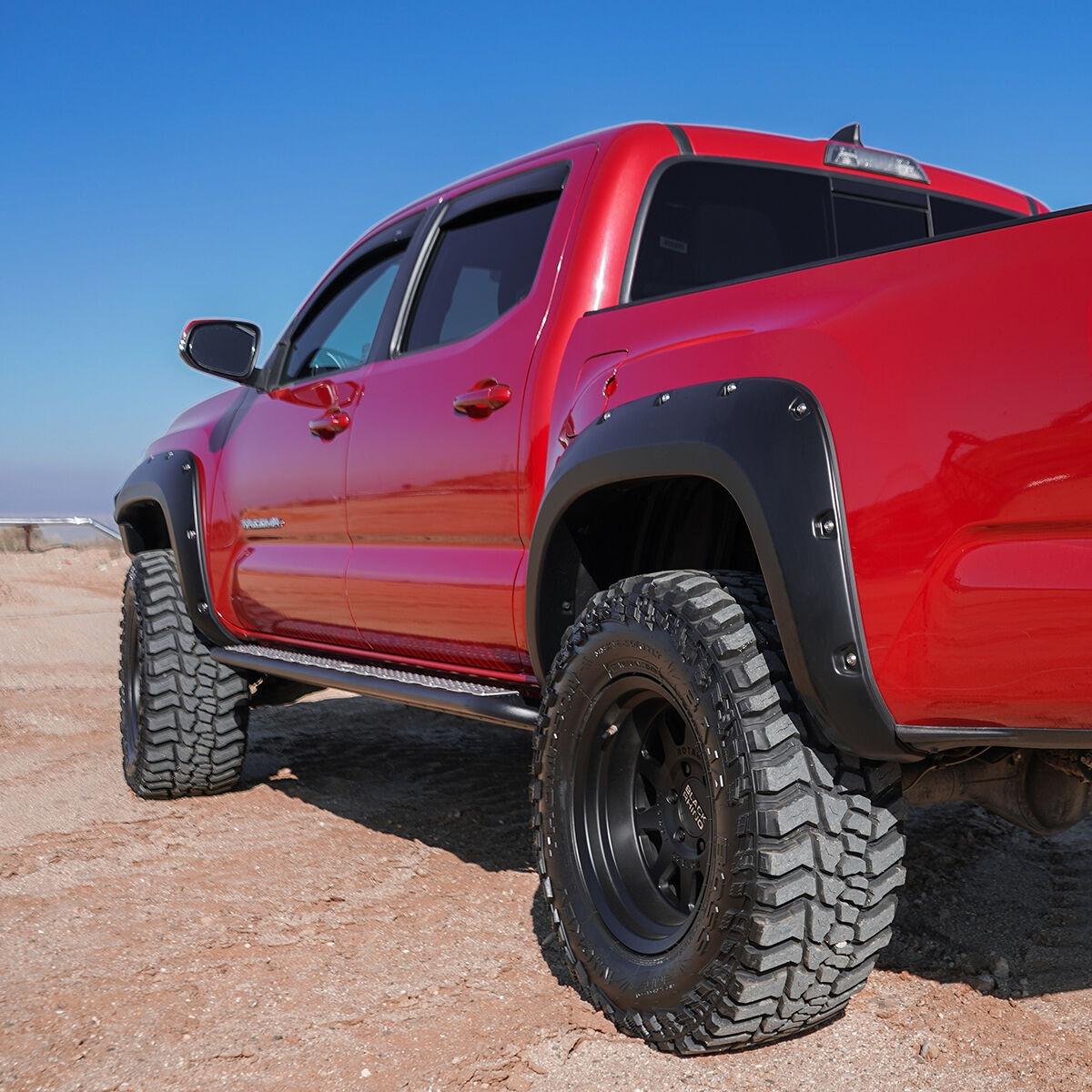 Husky Liners Fender Flares Pocket-Style 4pc Set (2016-2023 Tacoma) - 2803922