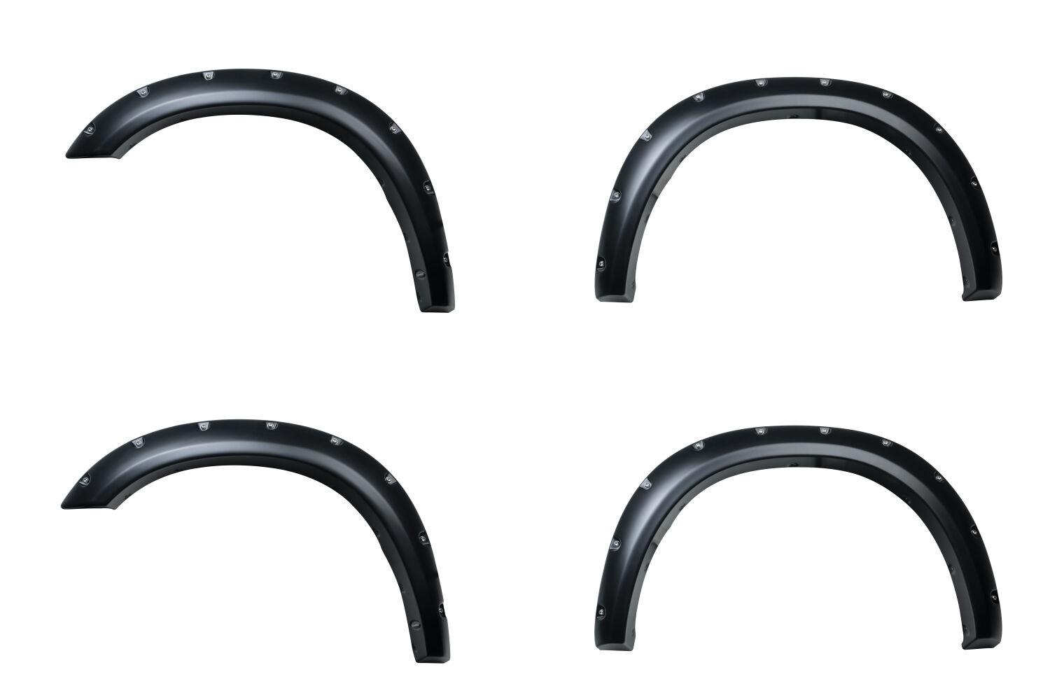 Husky Liners Fender Flares Pocket-Style 4pc Set (2019-2025 2500, 3500) - 2805930
