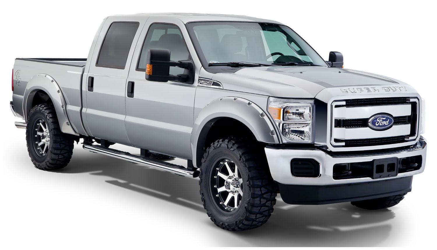 Husky Liners Fender Flares Pocket-Style 4pc Set (2011-2016 F-250 Super Duty, F-350 Super Duty) - 2802931