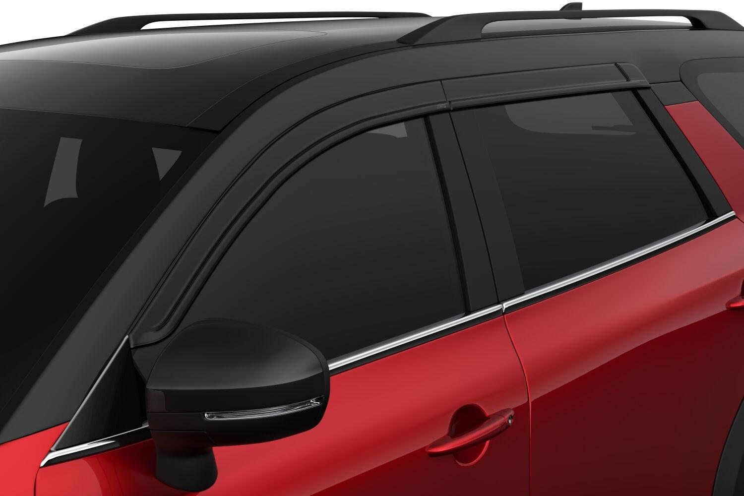 Husky Liners Low Profile Ventvisor Deflector; Smoke; Outside Mount; 4 Pc. (2022-2024 Pathfinder) - 2854129